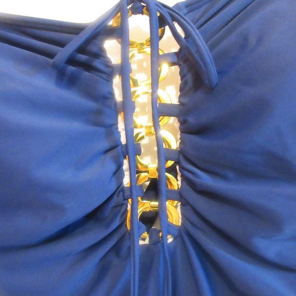 Venus bandeau-style one-piece Blue Size 16 - Picture 2 of 9